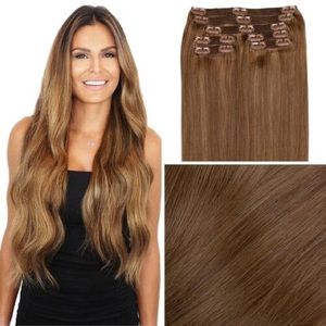 Cashmere Hair Extensions - BEVERLY HILLS BRUNETTE - 18”